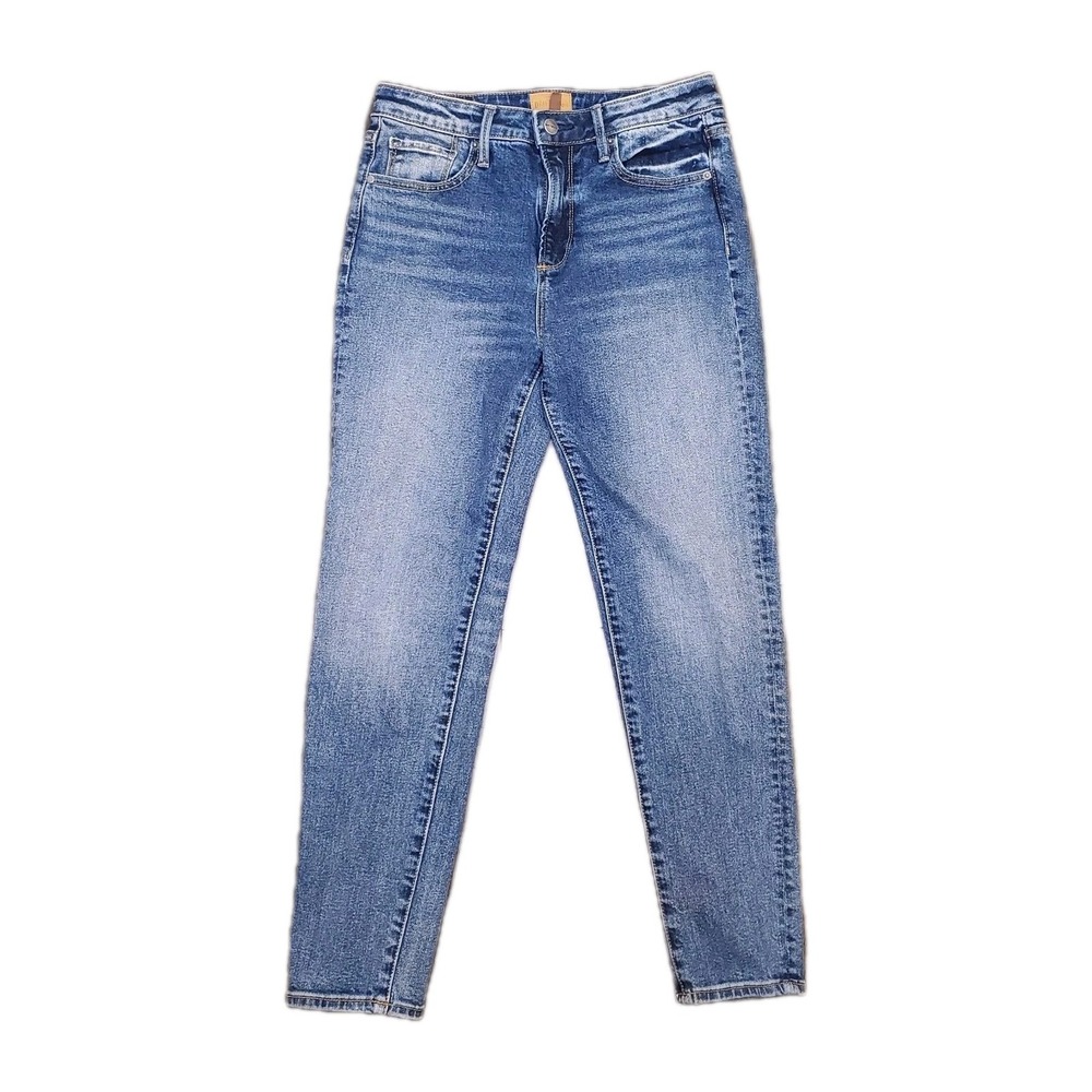 Driftwood Gizelle Women's 26×26.5 Classic Fit Jeans Mid Rise Med-wash Tapered